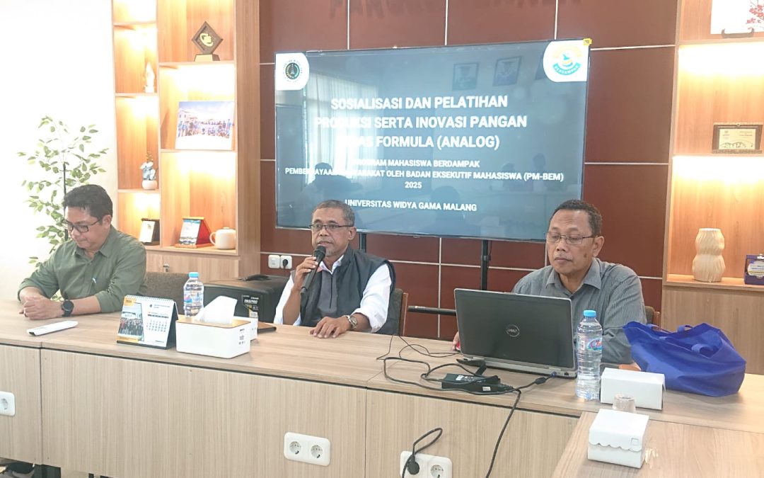 BEM UWG Gelar Sosialisasi Inovasi Beras Formula untuk Ketahanan Pangan Desa