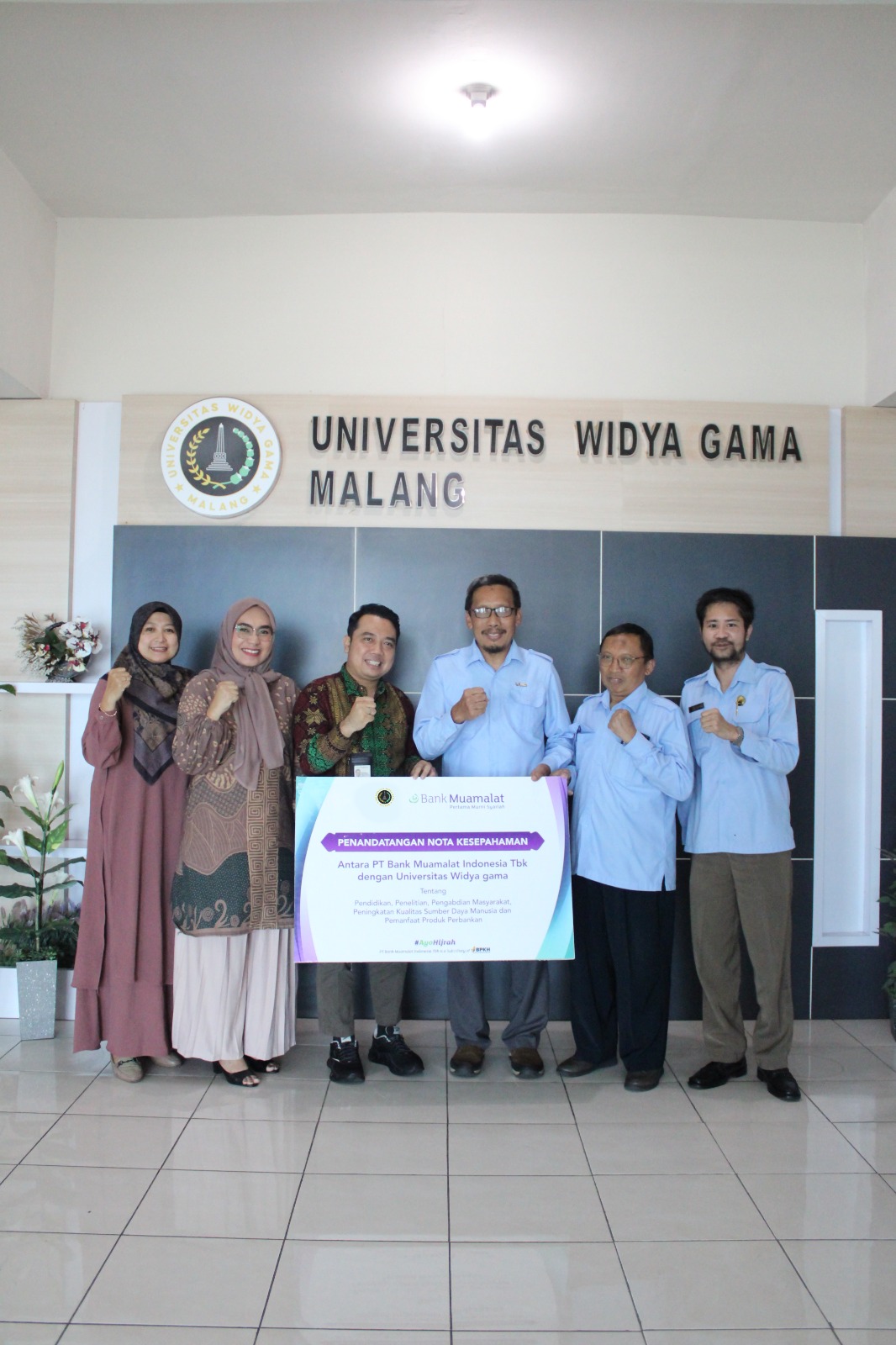 Bank Muamalat MoU dengan UWG Malang (1)