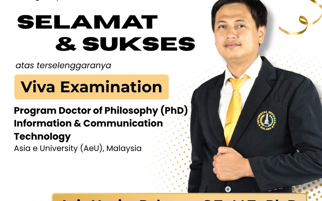 Dosen UWG Malang Jalani Ujian Viva S3 di Asia e University Malaysia