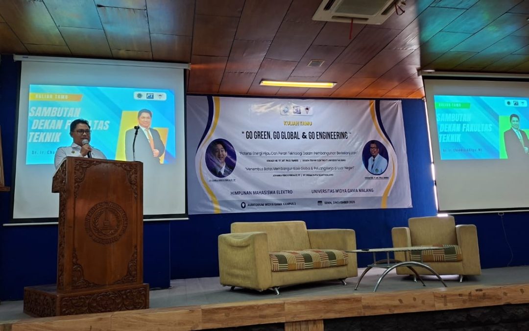 HME FT UWG Gelar Kuliah Tamu “Go Green, Go Global & Go Engineering” Bahas Energi Hijau dan Peran Teknologi
