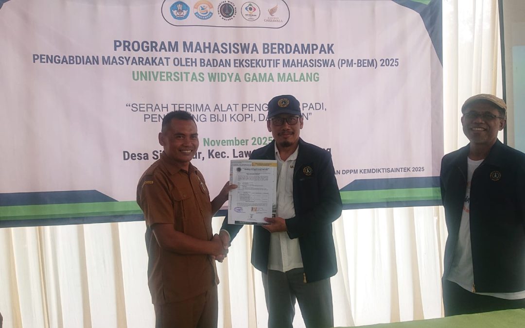 UWG Malang Salurkan Teknologi Berdampak ke Desa Sidoluhur melalui Program Hibah BEM Berdampak 2025